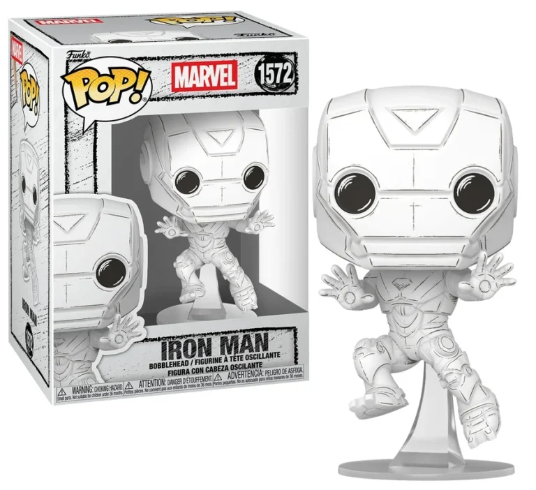 Funko Pop! MARVEL: SKETCHED - Iron Man (1572)