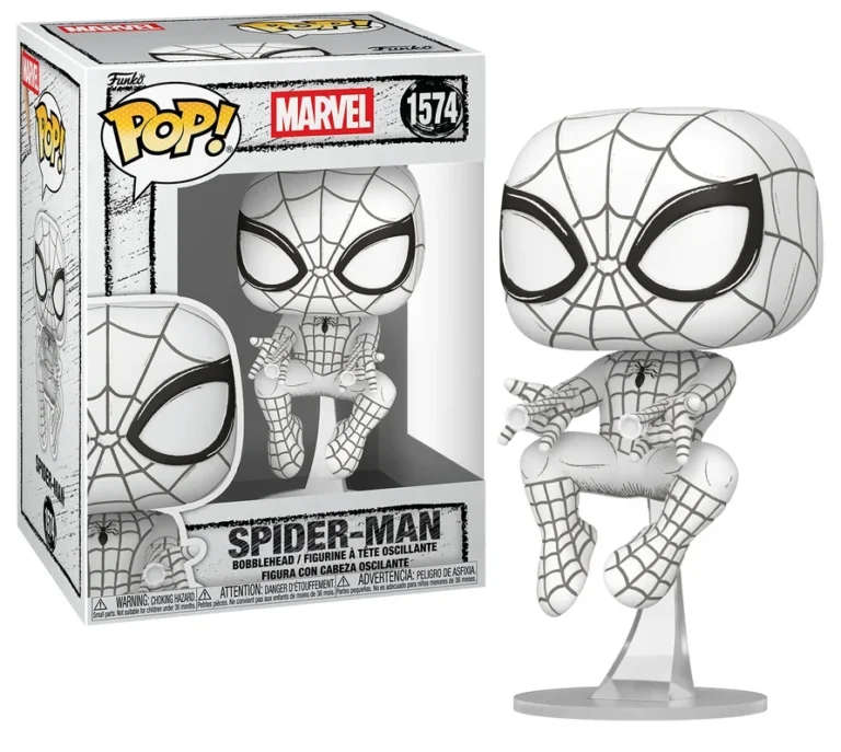 Funko Pop! MARVEL: SKETCHED - Spider-Man (1574)