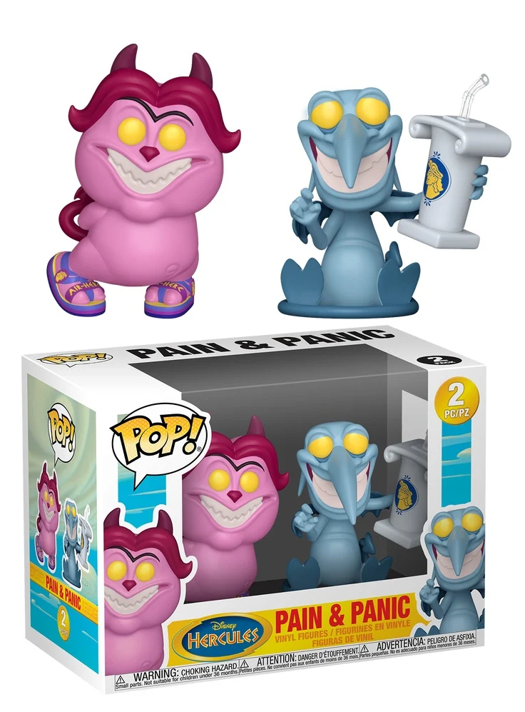 Funko Pop! Disney: HERCULES - Panic & Pain (2-Pack)