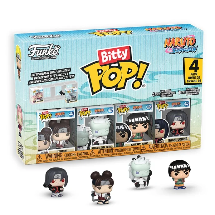 Funko Bitty Pop! NARUTO - Tenten – 4 Pack 2.5cm