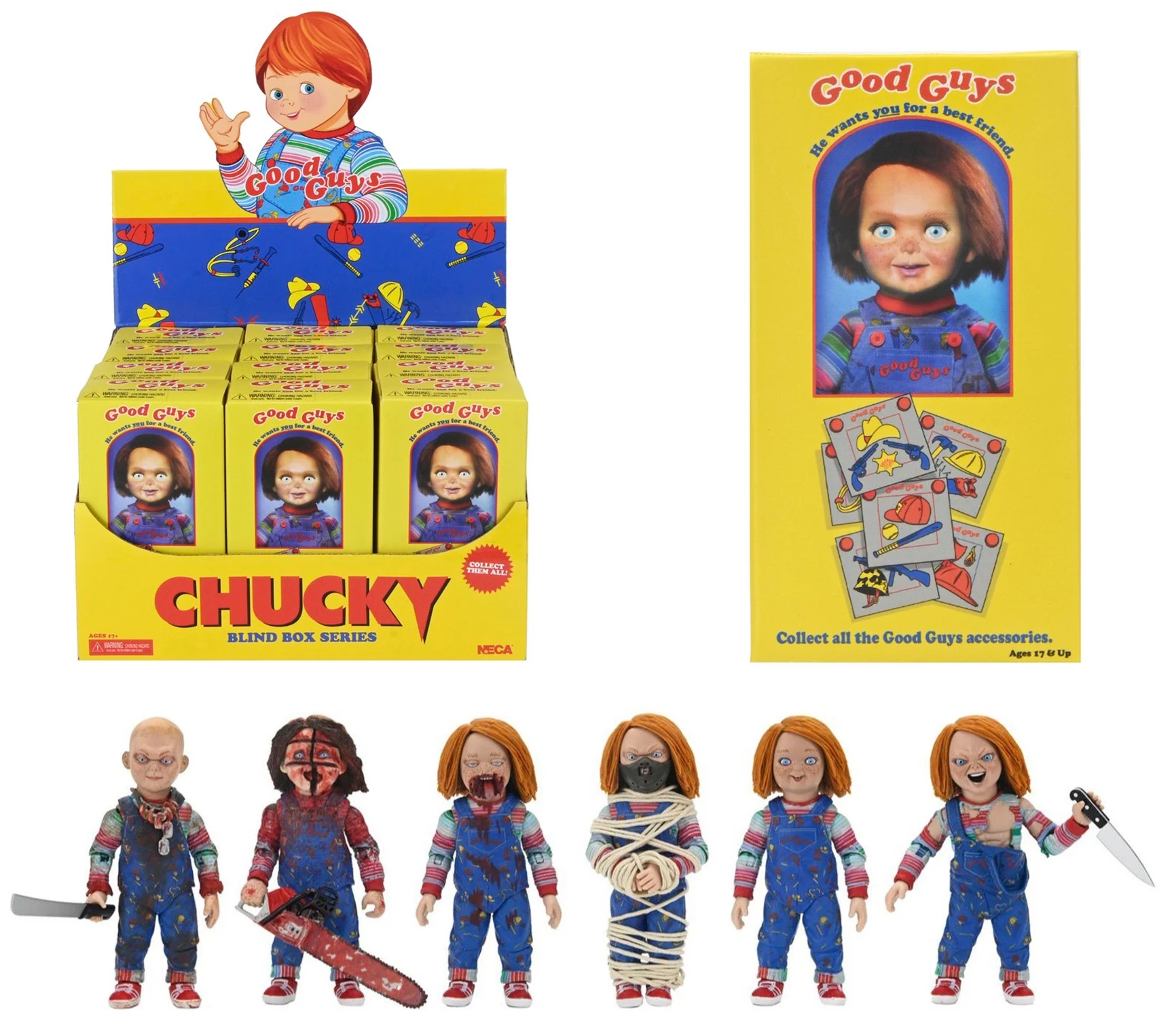 CHUCKY - Chucky TV Good Guy S1 - Blind Box Figure - 11.5 cm