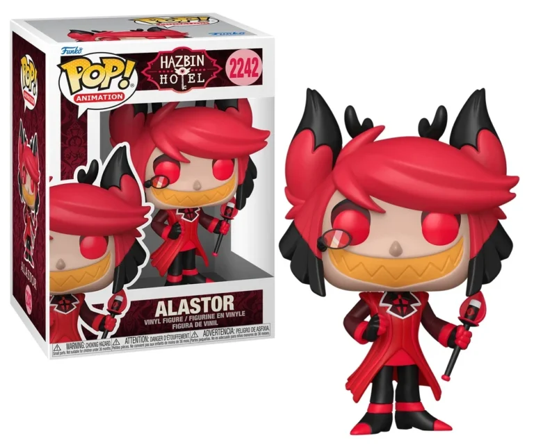 Funko Pop! Animation: HAZBIN HOTEL - Alastor (2242) w/ Chase