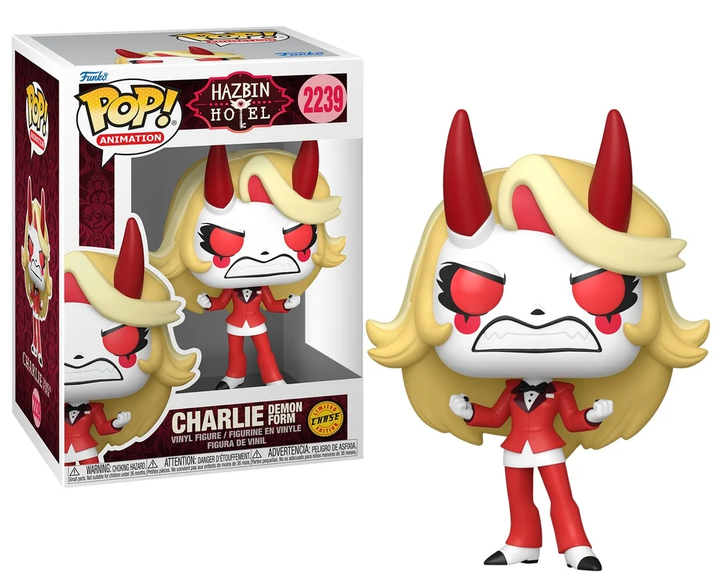 Funko Pop! Animation: HAZBIN HOTEL - Charlie (2239) w/ Chase - Afbeelding 2