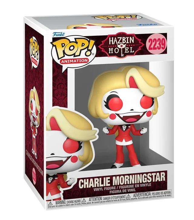 Funko Pop! Animation: HAZBIN HOTEL - Charlie (2239) w/ Chase - Afbeelding 3
