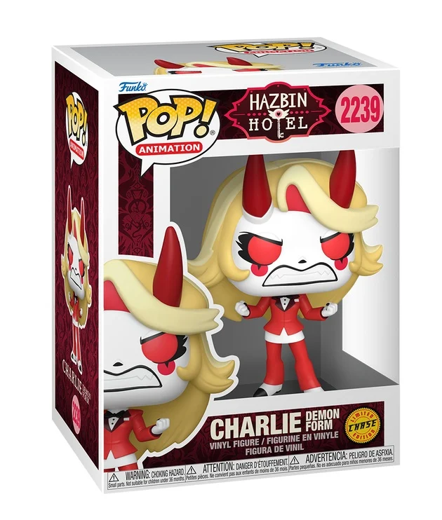 Funko Pop! Animation: HAZBIN HOTEL - Charlie (2239) w/ Chase - Afbeelding 5