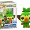 Funko Pop! Games: Pokemon - Grookey (957) S.E. Flocked