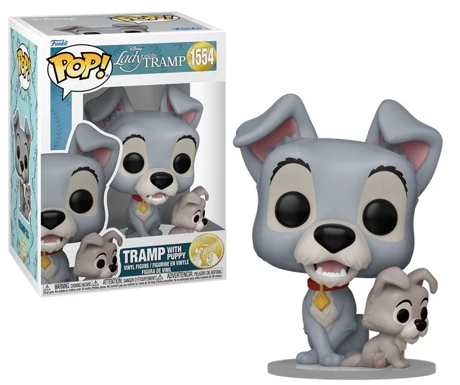 Funko Pop! LADY AND THE TRAMP - Tramp with puppy (1554)