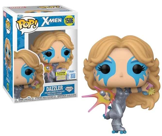 Funko Pop! X-MEN - Dazzler (Diamond Ed.) (1506) 2025 Summer Convention
