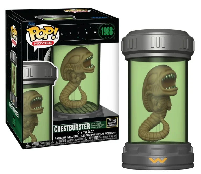 Funko Pop! Preminum: ALIEN - Xenomorph Chestburster (1988) Light up