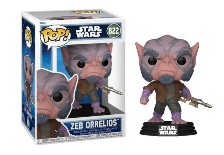 Funko Pop! Star Wars - Mangalorian & Grogu - Zeb Orrelios (822)