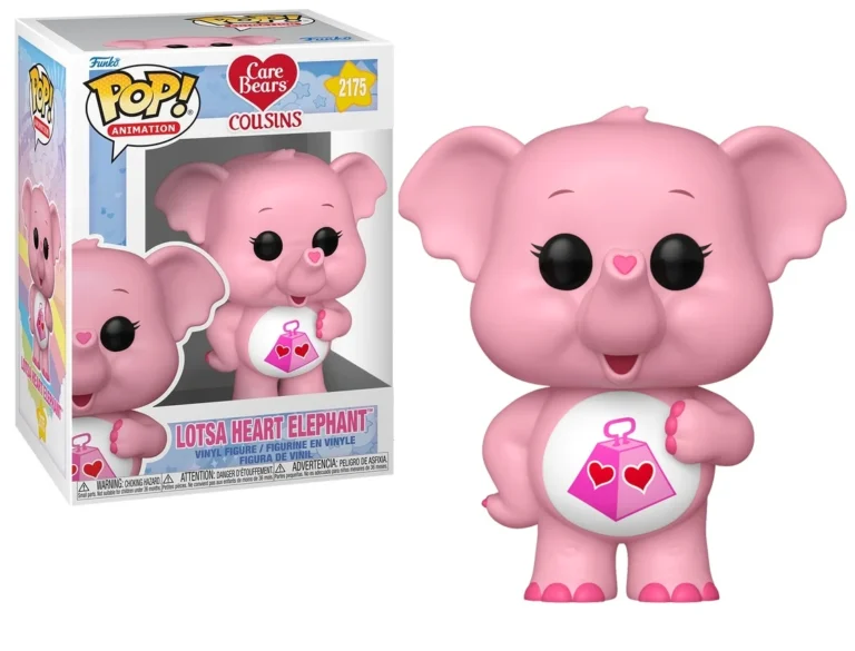 Funko Pop! Animation: CARE BEAR COUSINS – Lotsa Heart Elephant (2175)