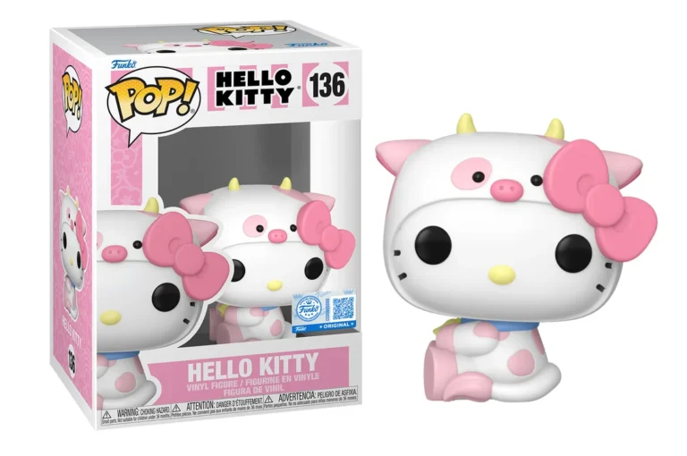 Funko Pop! Hello Kitty - Hello Kitty in cow cosplay (136)