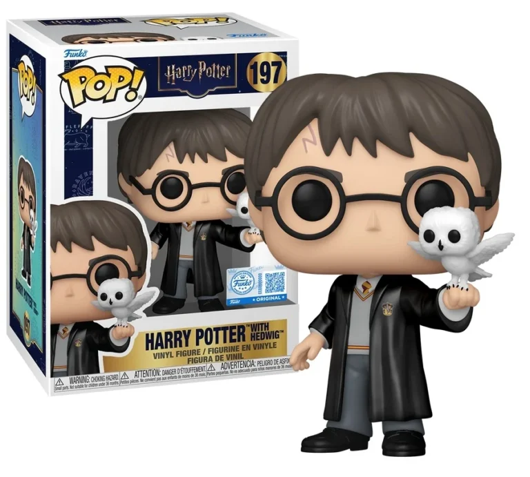 Funko Pop! Harry Potter: Harry with Hedwig (197)
