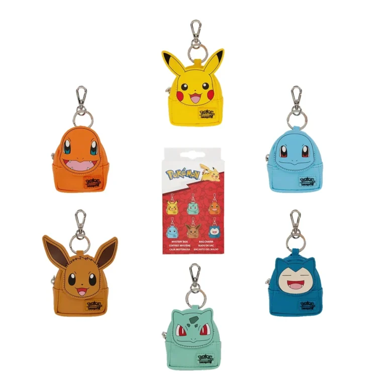 POKEMON - Mini Backpack Bag Charm Loungefly Mystery Box