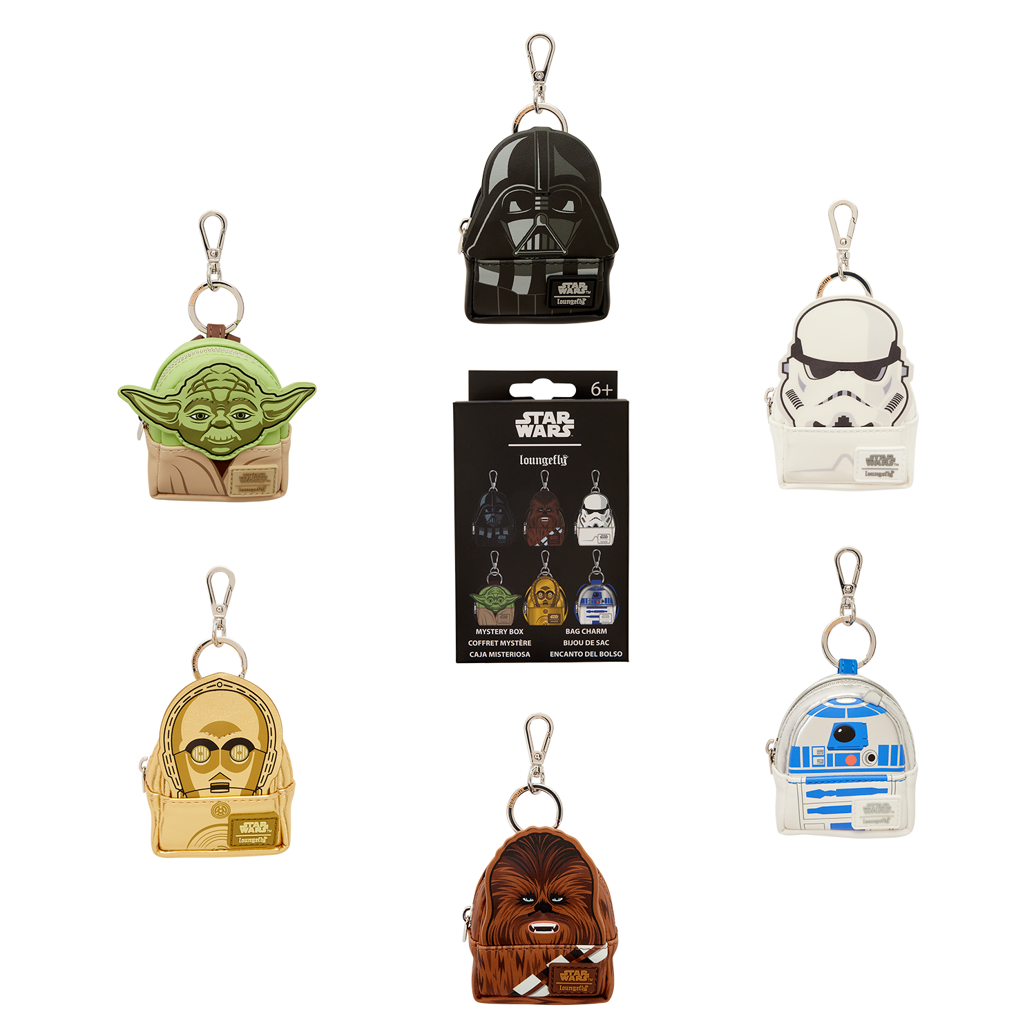 STAR WARS - Mini Backpack Bag Charm Loungefly Mystery Box