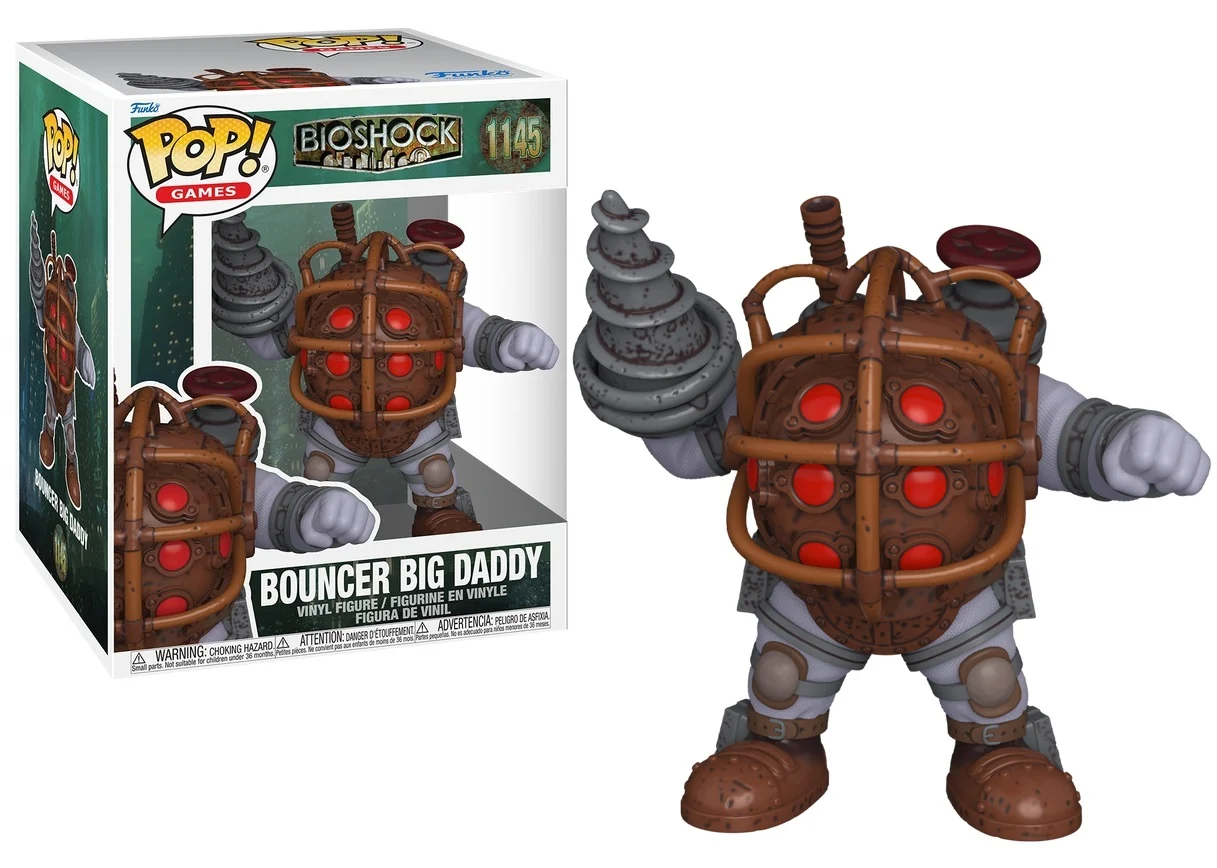 Funko Pop! Super 6" - BIOSHOCK - Bouncer Big Daddy (1145)