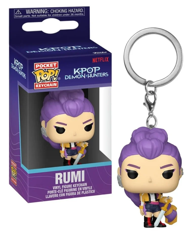 K-POP DEMON HUNTERS- Pocket Pop Keychain - Rumi