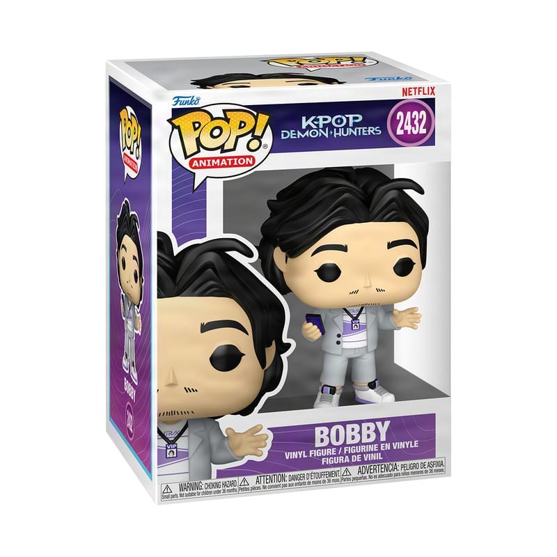 Funko Pop! Animation – KPOP DEMON HUNTERS – Bobby (2432) - Afbeelding 2
