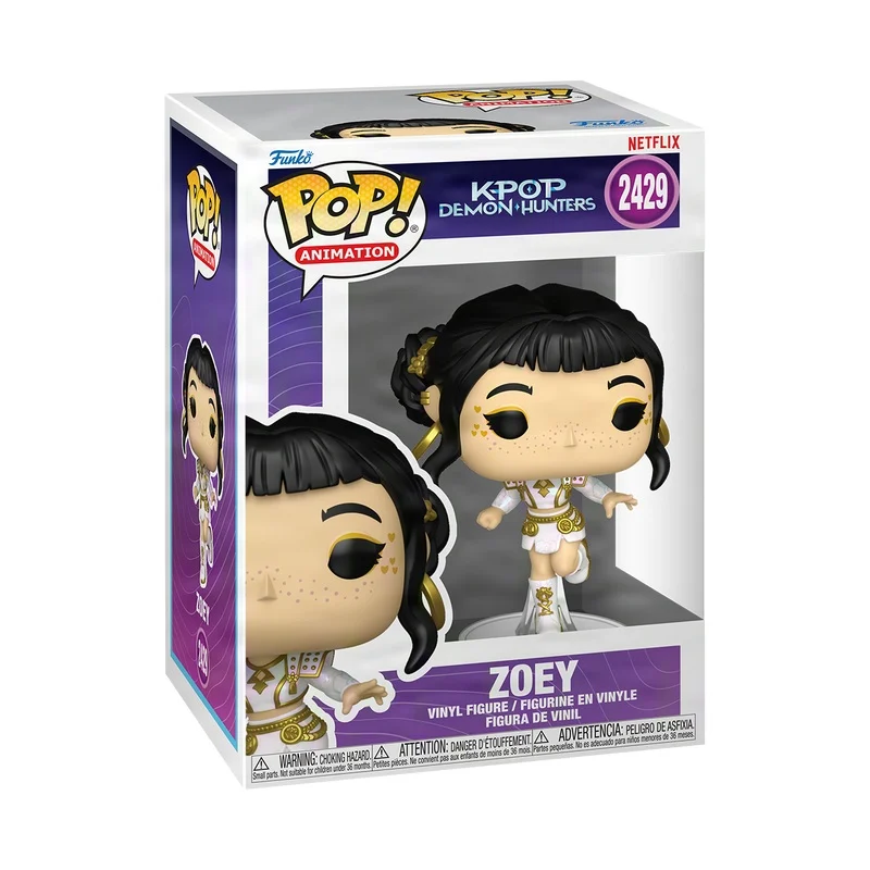 Funko Pop! Animation – KPOP DEMON HUNTERS – Zoey (2429) - Afbeelding 2