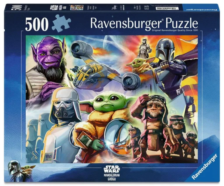 THE MANDALORIAN AND GROGU - Puzzel 500 stuks