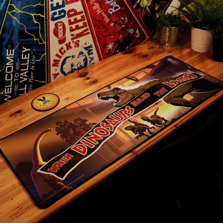 JURASSIC PARK - XL Desktop Mat + 1 Onderzetter
