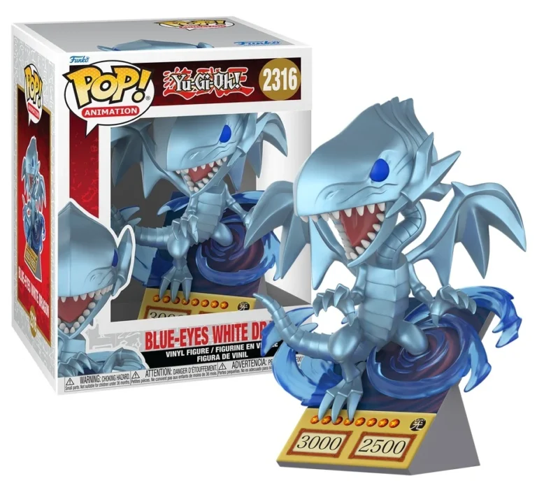 Funko Pop! Premium: YU-GI-OH! - Blue eyes white dragon (Card) (2316)