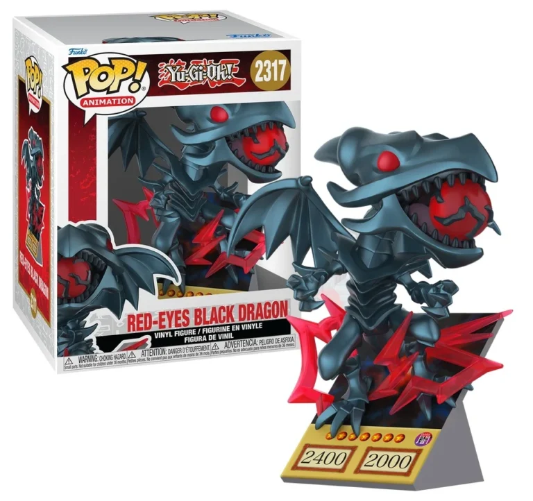 Funko Pop! Premium: YU-GI-OH! - Red eyes black dragon (Card) (2317)