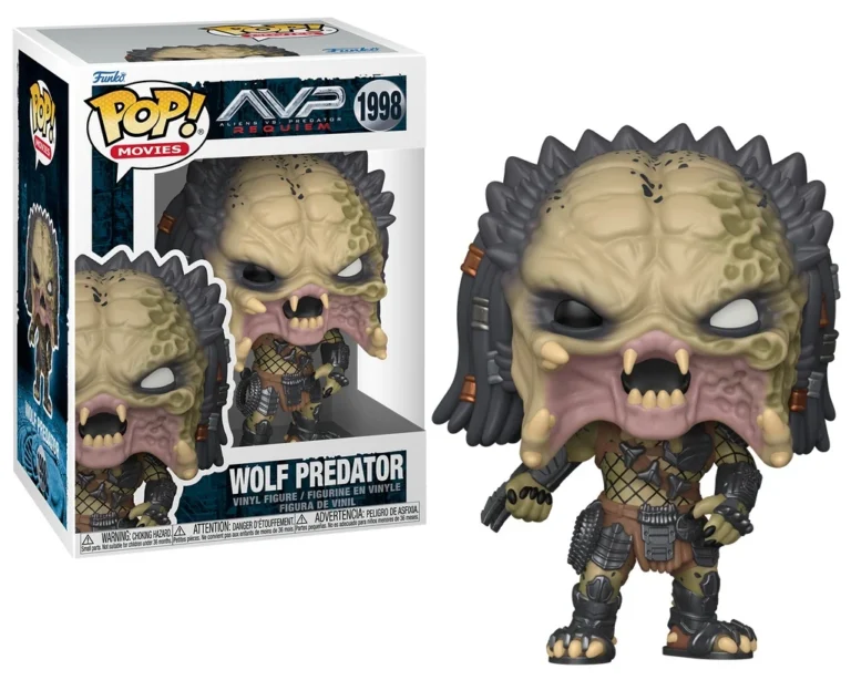 Funko Pop! Movies - PREDATOR - Wolf Predator (1998) w/Chase