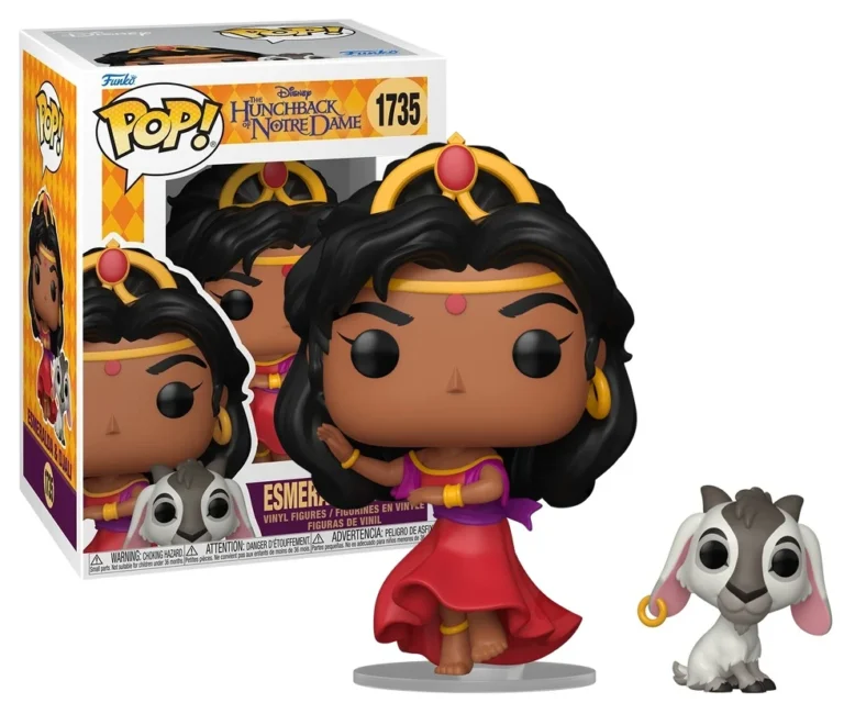Funko Pop! HUNCHBACK OF NOTRE DAME - Esmeralda & Djali (1735)