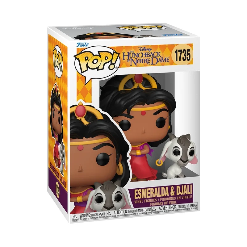 Funko Pop! HUNCHBACK OF NOTRE DAME - Esmeralda & Djali (1735) - Afbeelding 2