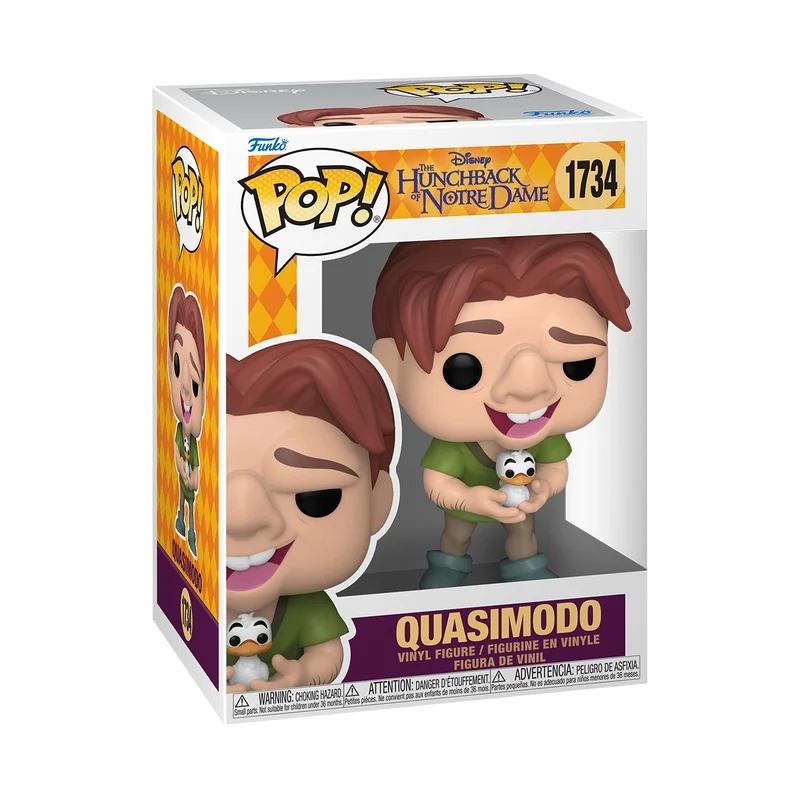 Funko Pop! HUNCHBACK OF NOTRE DAME - Quasimodo with bird (1734) - Afbeelding 2