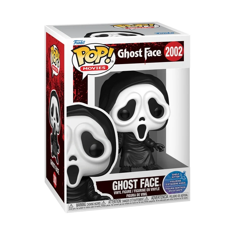 Funko Pop! SCREAM - Ghost Face Shelf Sitter (2002) - Afbeelding 2