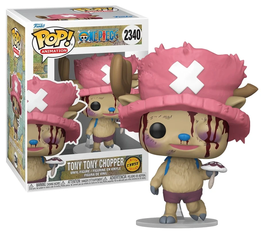 Funko Pop! Animation: One Piece - Chopper (2340) w/ Chase - Afbeelding 2