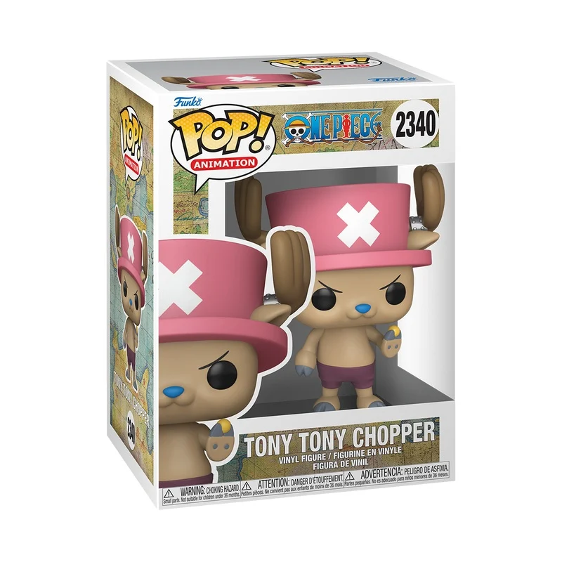 Funko Pop! Animation: One Piece - Chopper (2340) w/ Chase - Afbeelding 3