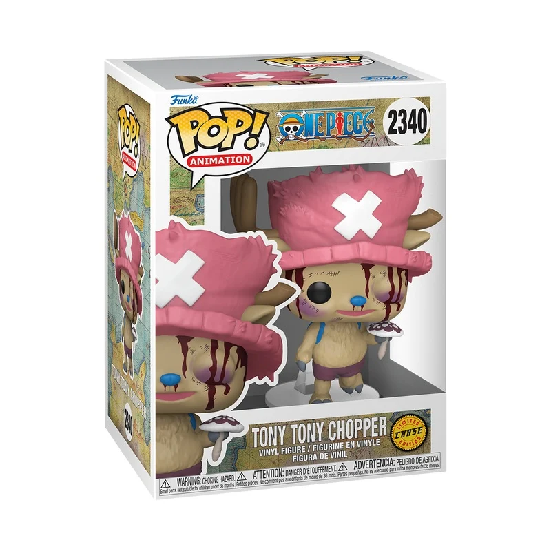 Funko Pop! Animation: One Piece - Chopper (2340) w/ Chase - Afbeelding 5