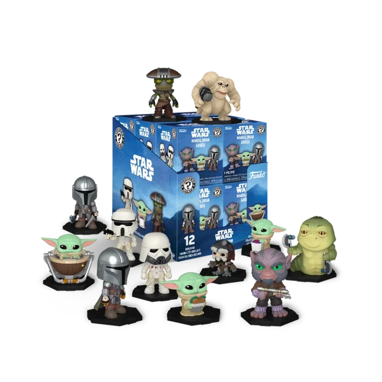 Funko Pop! STAR WARS - MANDALORIAN & GROGU : Mystery Minis - 1 figuur