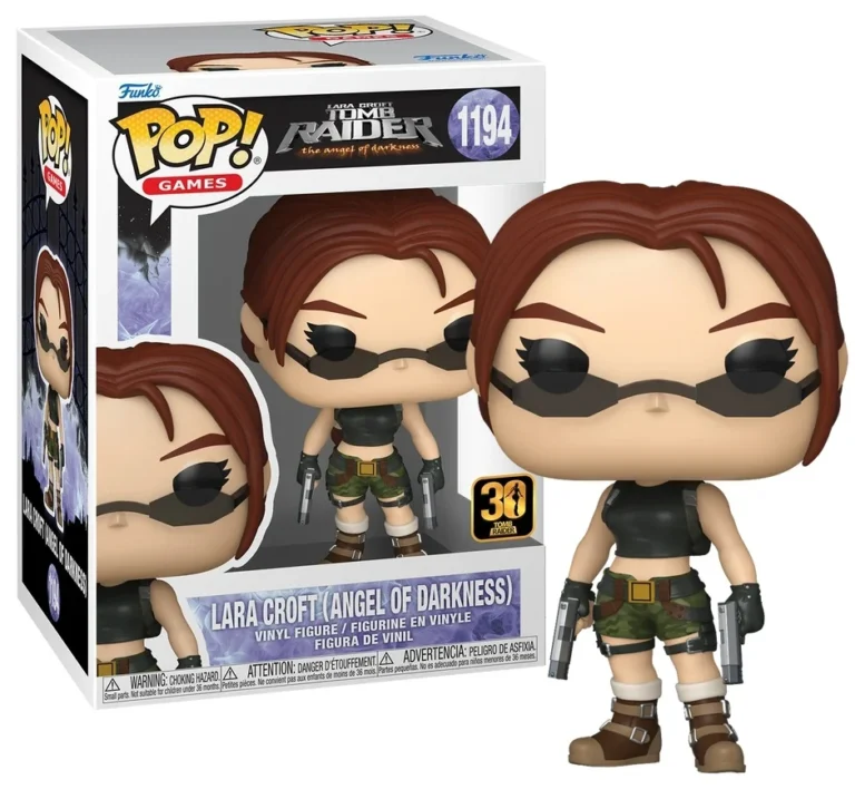 Funko Pop! Games – TOMB RAIDER – Lara Croft (Angel of Darkness) (1194)