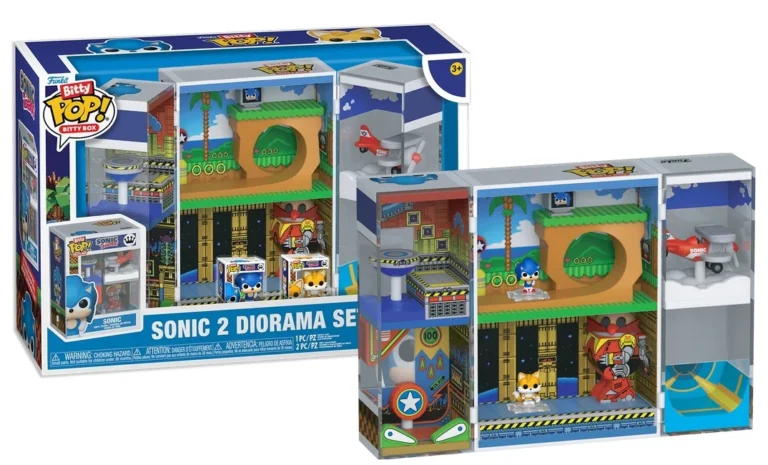 BITTY BOXES - Sonic - Sonic 2 Diorama Set