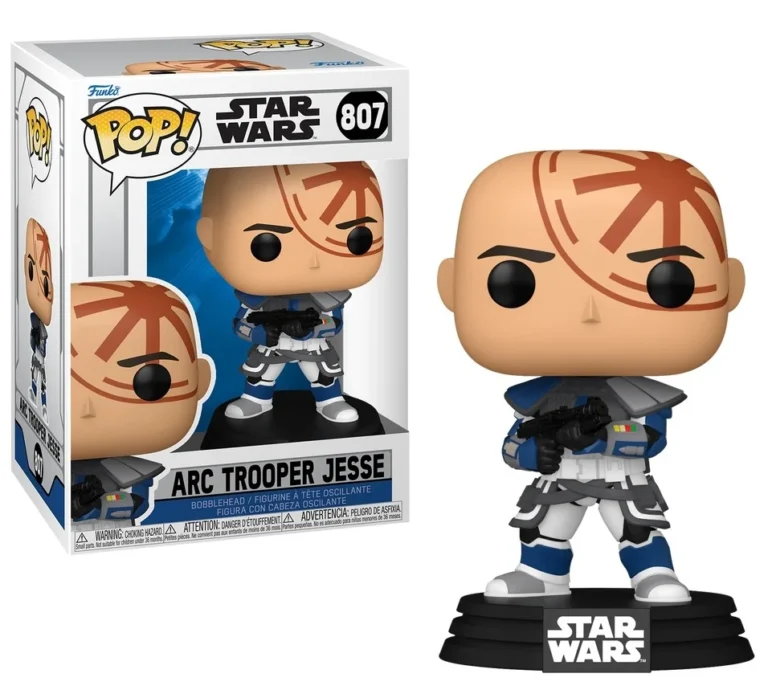 Funko Pop! STAR WARS THE CLONE WARS - Arc Trooper Jesse (807) w /Chase