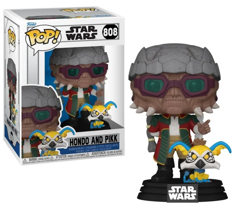 Funko Pop! STAR WARS THE CLONE WARS - Hondo & Pikk (808)