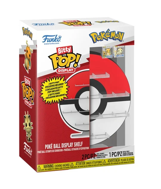 Funko Bitty Pop POKEMON - BITTY POP Display - Poké Ball - Afbeelding 2
