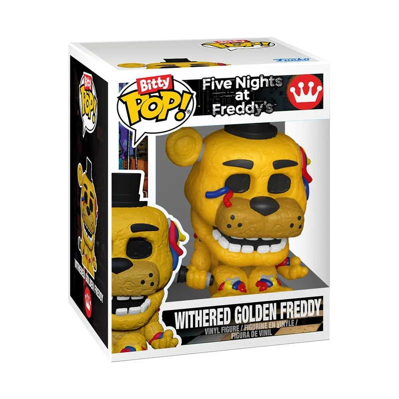 Funko Bitty Pop! FNAF - Withered Golden Freddy - 4 Pack 2.5cm - Afbeelding 2