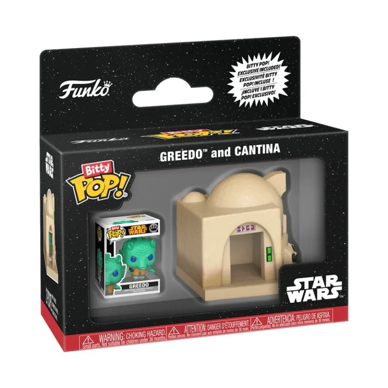 Funko Bitty Pop Town - STAR WARS - Cantina with Greedo