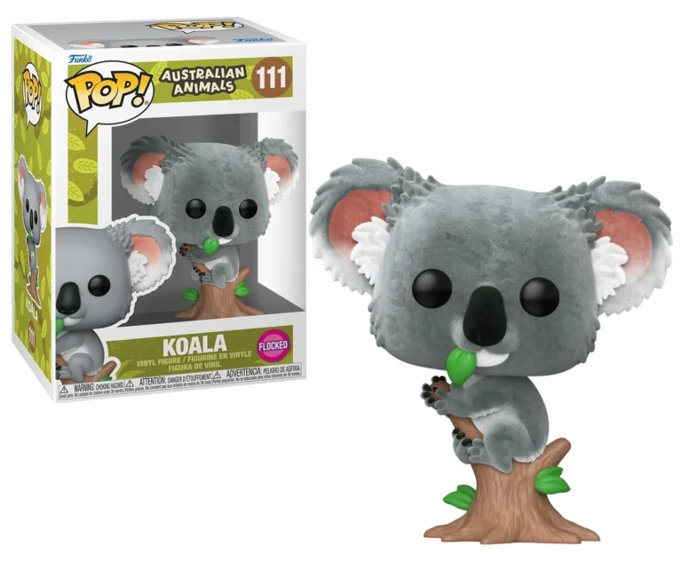 Funko Pop! AUSTRALIAN ANIMALS - Koala (111) Flocked