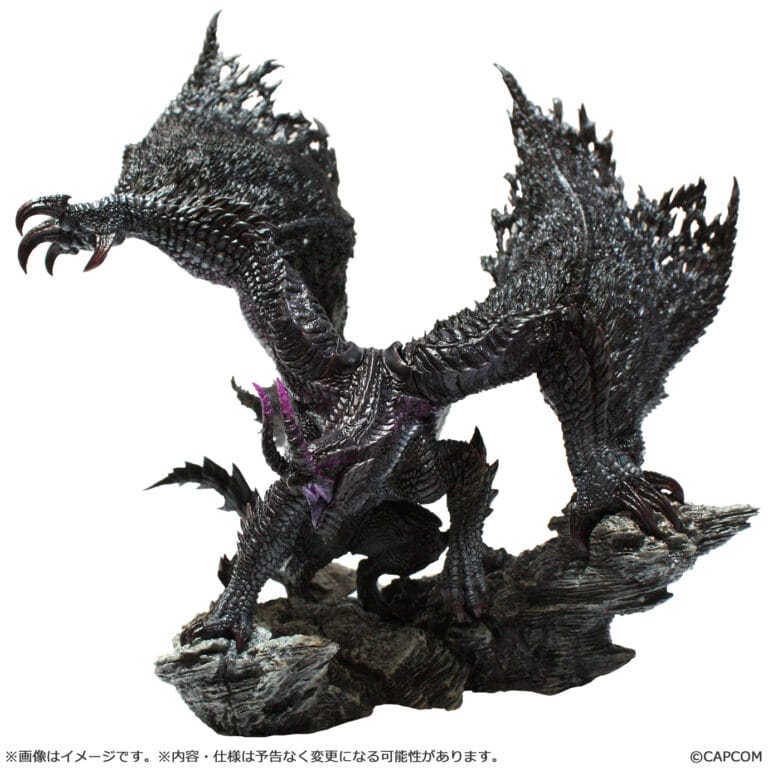 MONSTER HUNTER - Black Eclipse Wyvern Gore Magala - Statue 20.5 cm