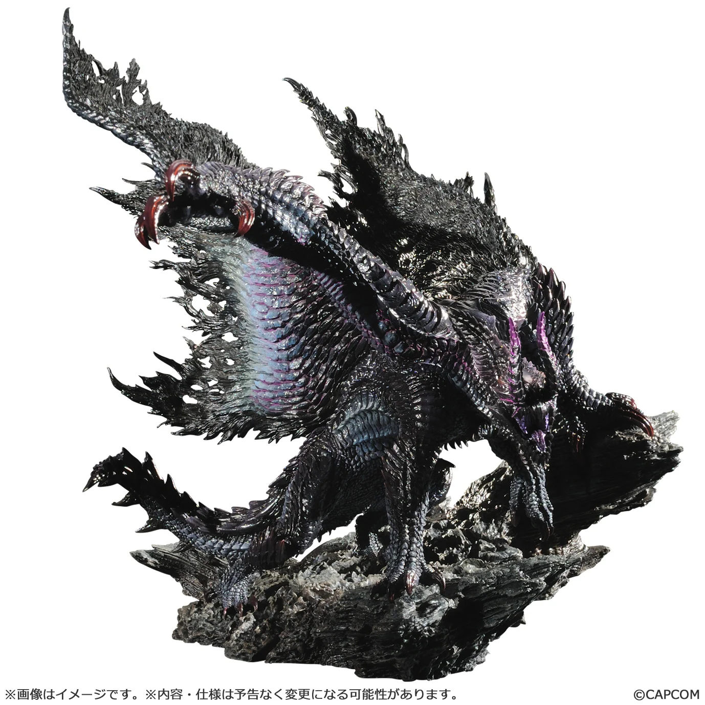 MONSTER HUNTER - Black Eclipse Wyvern Gore Magala - Statue 20.5 cm - Afbeelding 2