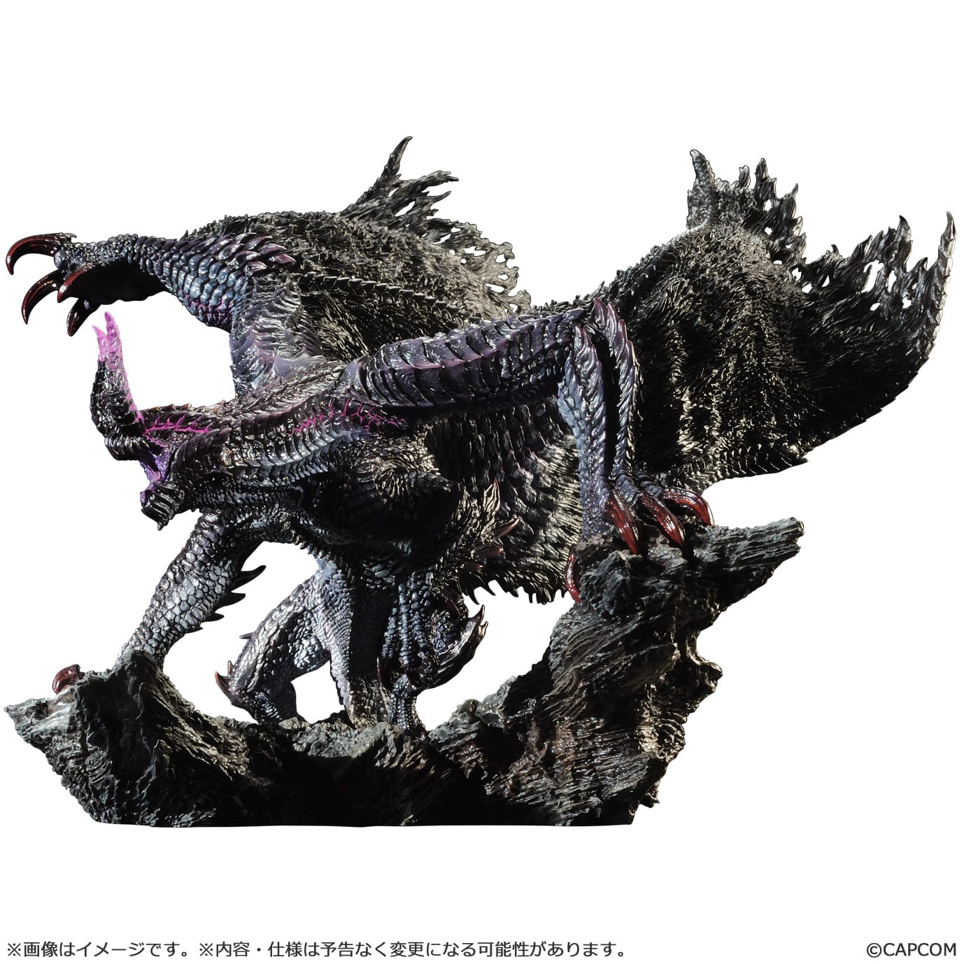 MONSTER HUNTER - Black Eclipse Wyvern Gore Magala - Statue 20.5 cm - Afbeelding 3