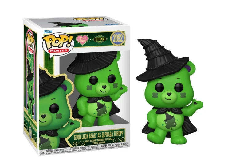 Funko Pop! Animation: WICKED CARE BEARS – Good Luck Bear as Elphaba Thropp (2052)