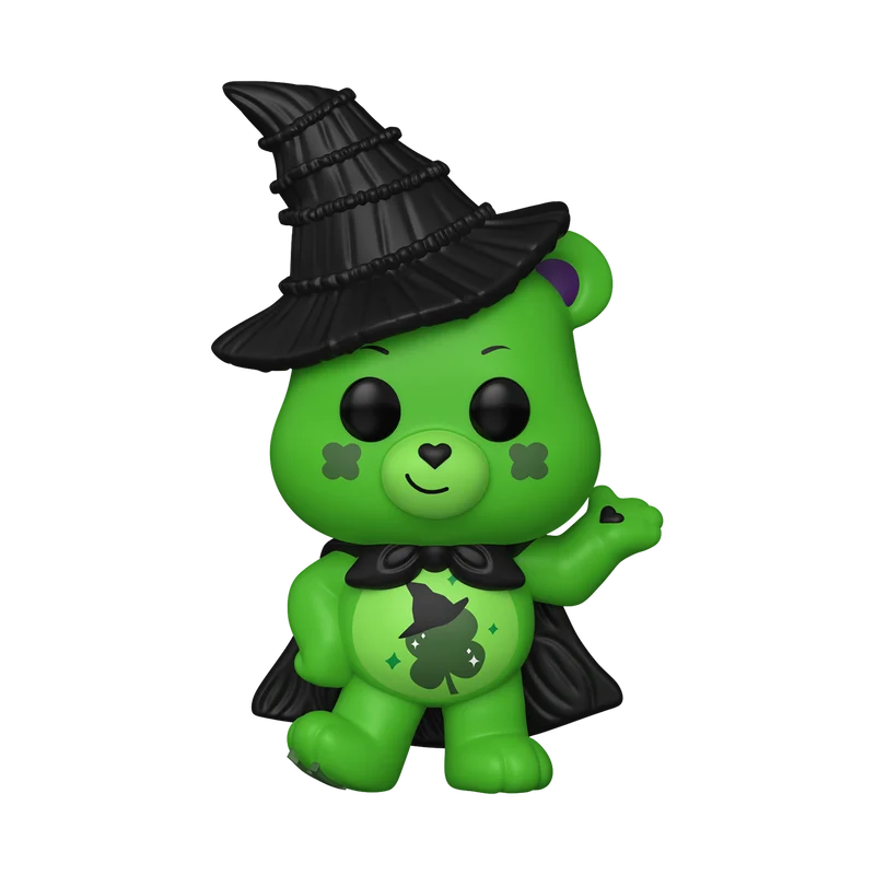 Funko Pop! Animation: WICKED CARE BEARS – Good Luck Bear as Elphaba Thropp (2052) - Afbeelding 3