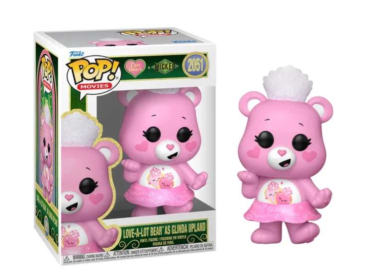 Funko Pop! Animation: WICKED CARE BEARS – Love-A-Lot Bear as Glinda Upland (2051)